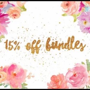 15% off all Bundles